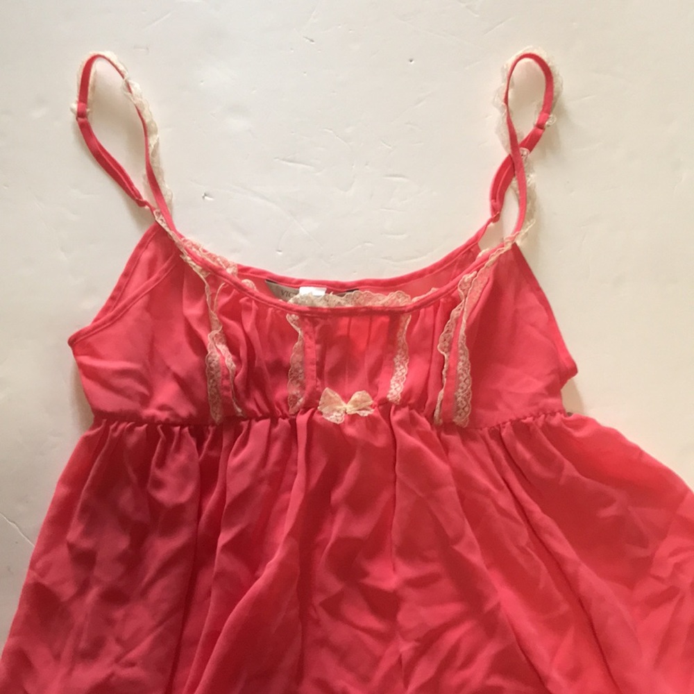 Victoria’s Secret Y2K Babydoll Chemise Rare Vintage 2000’s Milkmaid Slip Dress L - Picture 6 of 17